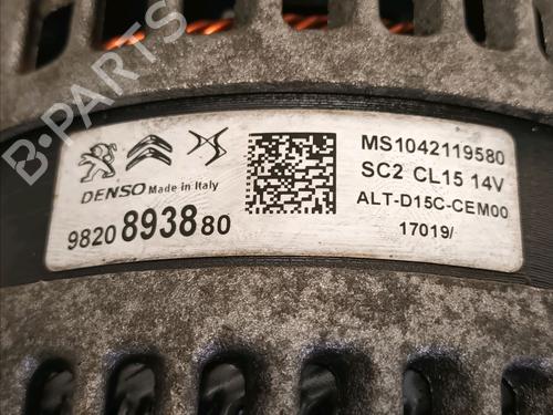 Alternator PEUGEOT 208 I (CA_, CC_) 1.5 BlueHDI 100 | BP13213638M7 