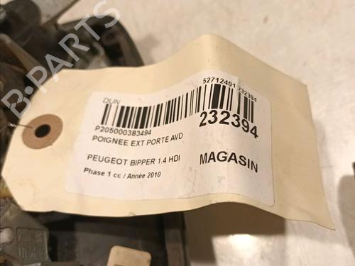 Front right exterior door handle PEUGEOT BIPPER (AA_) 1.4 HDi | BP17371145C129 