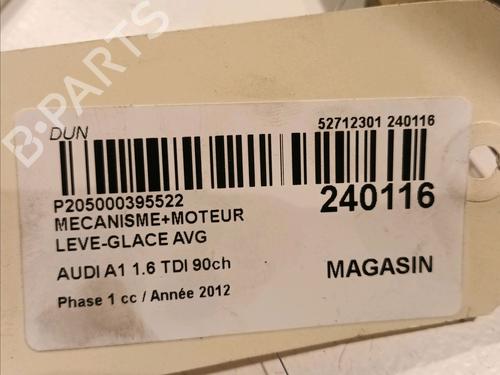 Front left window mechanism AUDI A1 Sportback (8XA, 8XF) 1.6 TDI | BP18251514C22