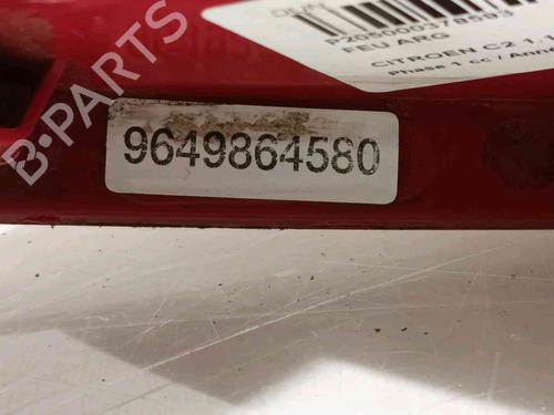 Left taillight CITROËN C2 (JM_) 1.1 | BP20605287C34 