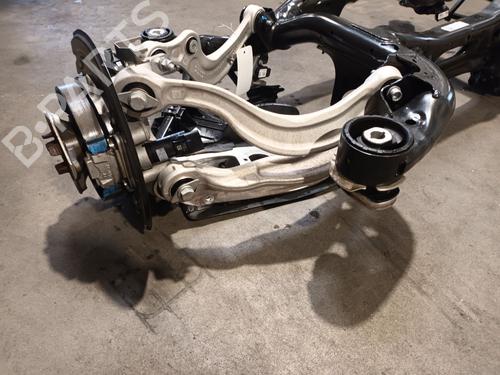 Rear axle PORSCHE CAYENNE Coupe (9YB) 3.0 E-Hybrid AWD (9YBAV1) | BP30191550M2 