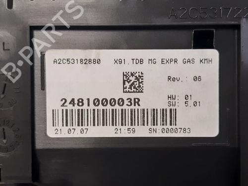 Instrument cluster RENAULT LAGUNA III (BT0/1) 2.0 16V Turbo | BP20723309C47 