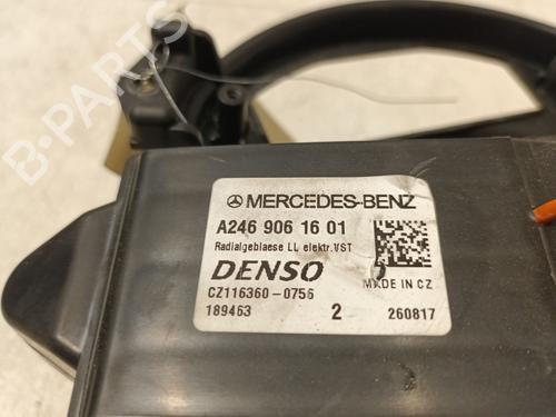 Heater blower motor MERCEDES-BENZ A-CLASS (W176) A 180 CDI / d (176.012) | BP20607469M62 
