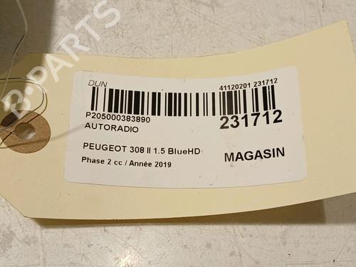 Radio PEUGEOT 308 II (LB_, LP_, LW_, LH_, L3_) 1.5 BlueHDi 130 | BP17315455E6 