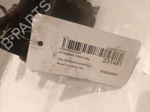 Left rear brake caliper VW SHARAN (7M8, 7M9, 7M6) 1.9 TDI | BP14981753M107 
