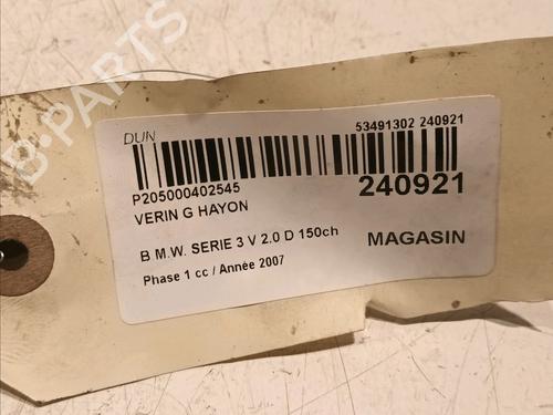 Tailgate lift support BMW 3 Touring (E91) 320 d | BP18913017C138 