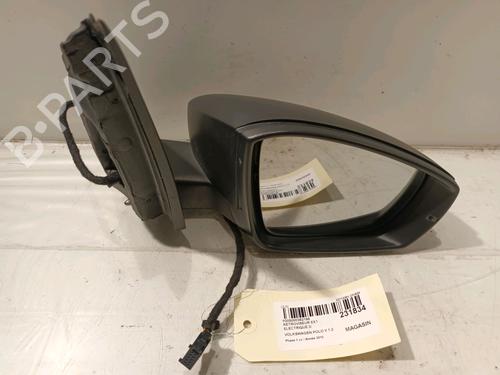 Used Right mirror VW POLO V (6R1, 6C1) 1.2 (60 hp) 15841605