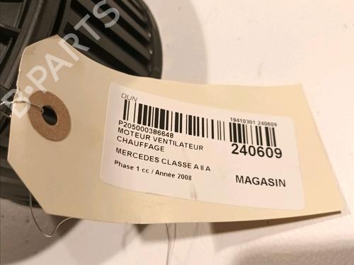 Heater blower motor MERCEDES-BENZ A-CLASS (W169) A 160 CDI (169.006, 169.306) | BP17551655M62 