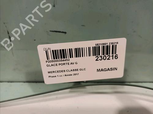 Front left door window MERCEDES-BENZ GLC Coupe (C253) 250 d 4-matic (253.309) | BP15046877C18 