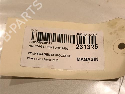 Seat buckle VW SCIROCCO III (137, 138) 1.4 TSI | BP15576851I32