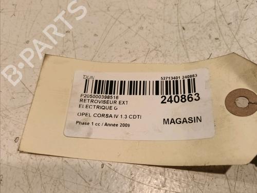 Left mirror OPEL CORSA D (S07)  | BP18481421C26 