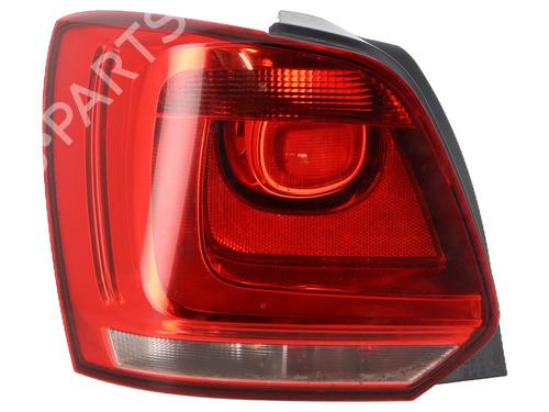 Used Left taillight VW POLO V (6R1, 6C1) 1.2 (70 hp) 25151787