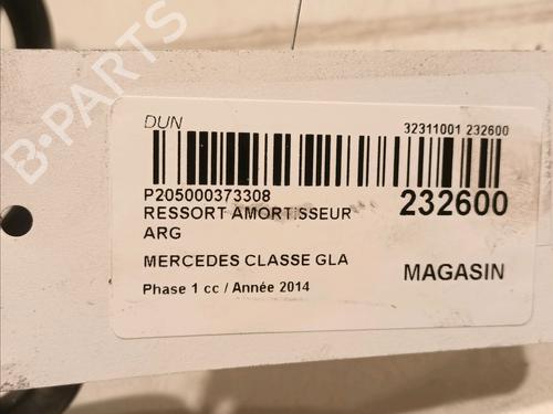 Shock absorber spring MERCEDES-BENZ GLA-CLASS (X156) GLA 220 CDI 4-matic (156.905) | BP16555118C152 