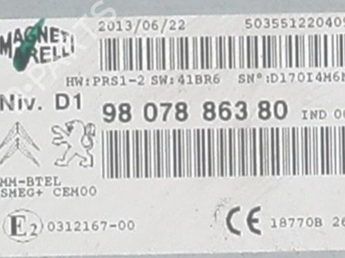 Radio CITROËN C4 Picasso II 1.6 HDi / BlueHDi 115 | BP36448997E6 - Image 4