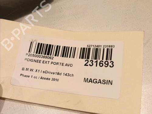 Front right exterior door handle BMW X1 (E84) sDrive 18 d | BP16276913C129 
