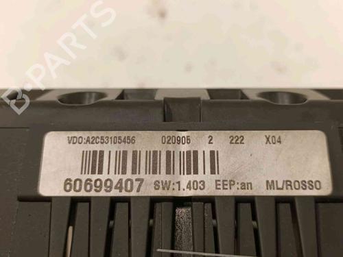 Instrument cluster ALFA ROMEO 159 (939_) 1.9 JTDM 16V (939AXF1B, 939AXC1B) | BP20604579C47 