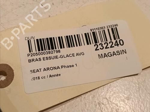 Front windshield wiper arm SEAT ARONA (KJ7, KJP) 1.6 TDI | BP18034592C143 