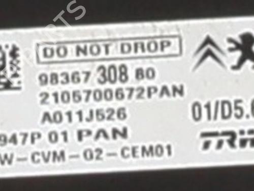 Camera PEUGEOT EXPERT Van (V_) 1.5 BlueHDi 120 | BP40554901E14 - Image 5