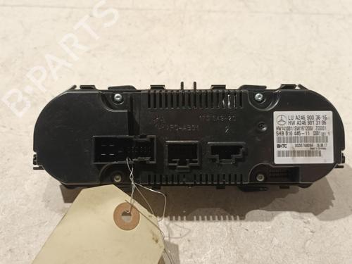 Climate control MERCEDES-BENZ A-CLASS (W176) A 180 CDI / d (176.012) | BP20930748I5 