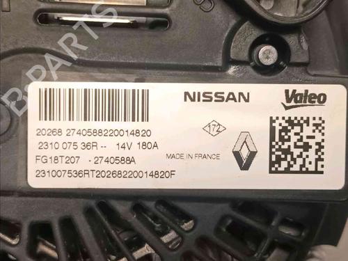 Alternator NISSAN NV250 Van (X61)  | BP20723385M7 