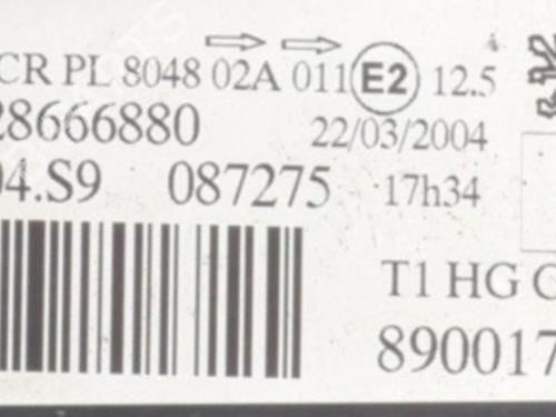 Left headlight PEUGEOT 206 SW (2E/K) 1.4 HDi | BP36035496C28 - Image 8