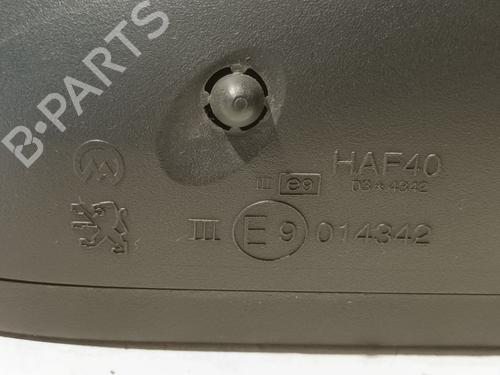 Right mirror PEUGEOT 207 CC (WD_) 1.6 HDi | BP20609411C27 