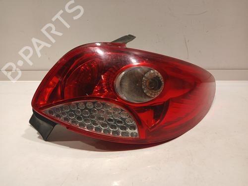 Used Right taillight PEUGEOT 206+ (2L_, 2M_) 1.4 HDi eco 70 (68 hp) 20691678