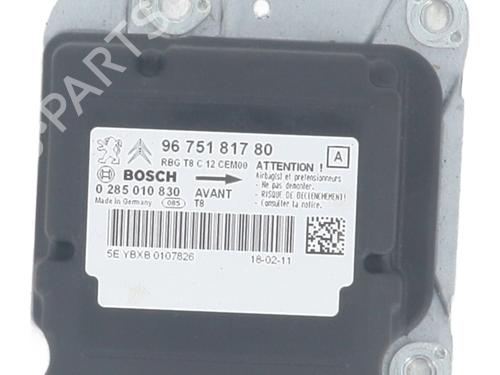 Used ECU airbags PEUGEOT 3008 I MPV (0U_) 1.6 HDi (112 hp) 30898996