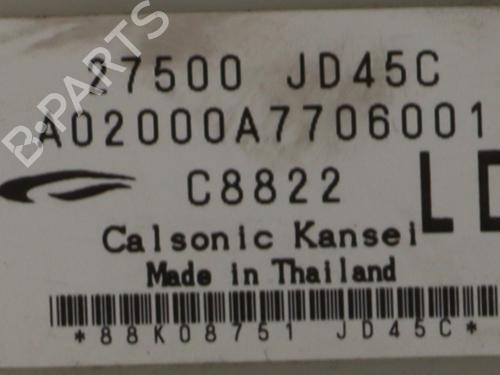 Climate control NISSAN QASHQAI I (J10, NJ10) 1.5 dCi | BP30742404I5