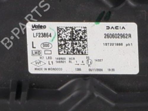 Left headlight DACIA SANDERO III 1.0 TCe 90 | BP31847926C28 