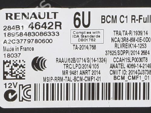 Fuse box RENAULT ESPACE V (JR_)  | BP29875556E1 