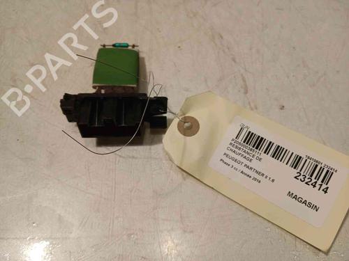 Used Heater resistor PEUGEOT PARTNER Box Body/MPV 1.6 HDi / BlueHDi 75 (75 hp) 17381770