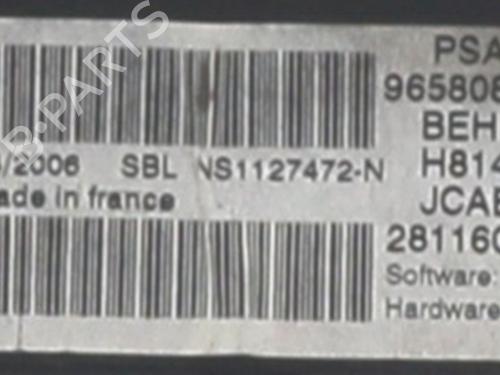 Climate control CITROËN C4 I (LC_) 1.6 HDi | BP33868793I5 - Image 5