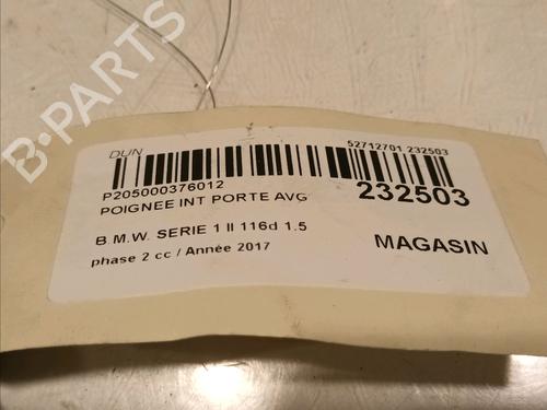 Front left interior door handle BMW 1 (F20) 116 d | BP16740433I13 