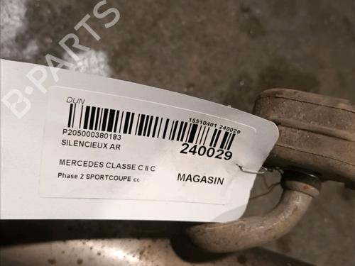 Exhaust system MERCEDES-BENZ C-CLASS Coupe (CL203) C 220 CDI (203.708) | BP17036959M121 