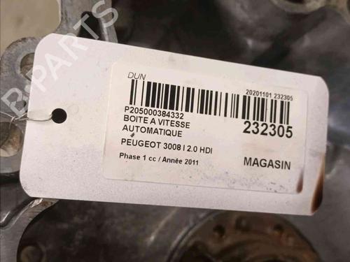 Gearbox PEUGEOT 3008 I MPV (0U_) 2.0 HDi | BP17381779M3 