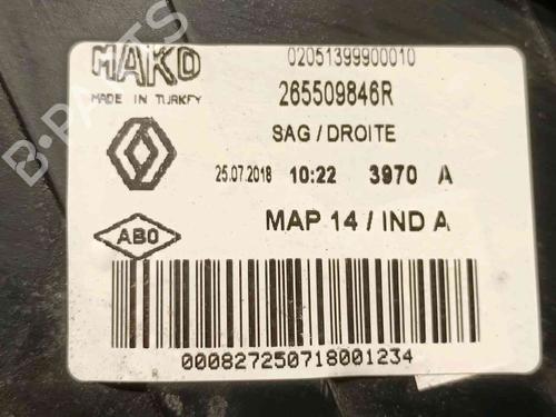 Right taillight RENAULT CLIO IV (BH_) 1.5 dCi 90 | BP16416670C35 