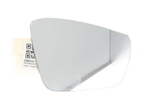 Used Right mirror glass VW POLO V (6R1, 6C1) 1.2 (70 hp) 25210211