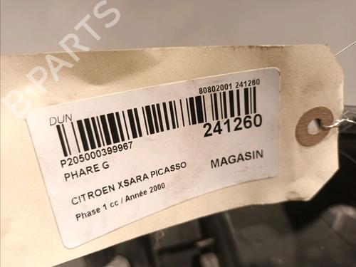 Left headlight CITROËN XSARA PICASSO (N68) 2.0 HDi | BP18871144C28 