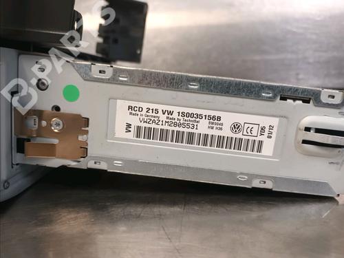 Bilradio VW UP! (121, 122, BL1, BL2, BL3, 123) 1.0 | BP9672158E6 