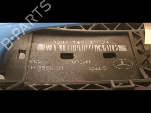Rear left exterior door handle MERCEDES-BENZ A-CLASS (W176) A 180 (176.042) | BP12908156C130 