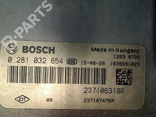 Engine control unit (ECU) RENAULT CLIO IV (BH_) 1.5 dCi 75 | BP9317669M57 