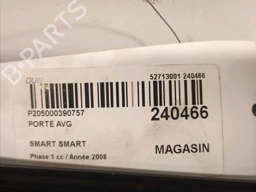 Left front door SMART FORTWO Coupe (451) 1.0 (451.330, 451.334) | BP17857285C2 