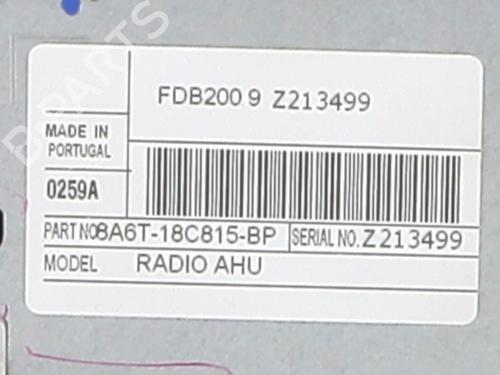 Radio FORD FIESTA VI (CB1, CCN) 1.6 TDCi | BP30049959E6