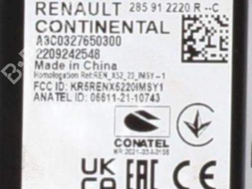 Ignition barrel DACIA SANDERO III 1.0 TCe 90 | BP31825069M48 