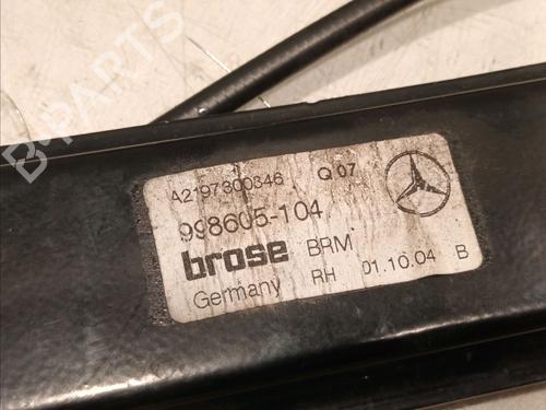 Rear right window mechanism MERCEDES-BENZ CLS (C219) CLS 350 (219.356) | BP16332301C25 