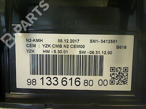 Instrument cluster CITROËN C3 / C3 ORIGIN III (SX) 1.2 THP 110 | BP9319618C47 