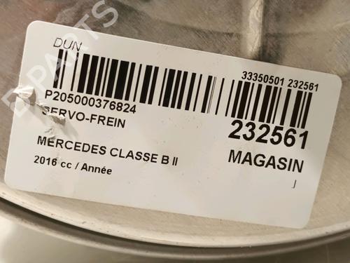 Servo brake MERCEDES-BENZ B-CLASS Sports Tourer (W246, W242) B 160 CDI / d (246.211) | BP16859474M42 