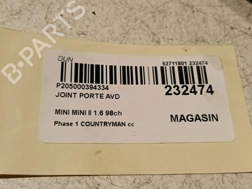 Rubber door seal MINI MINI COUNTRYMAN (R60) One | BP18251508C142 