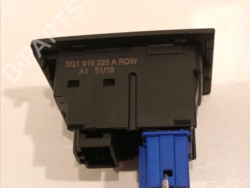 Warning switch VW GOLF VII (5G1, BQ1, BE1, BE2) 1.5 TSI | BP14947885I22 
